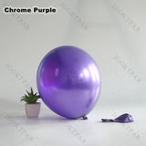 Popxstar Macaron Purple Balloons Garland Chain Wedding Birthday Decoration Pearl White Macaron Lilac Ballon Arch DIY Baby Shower Decor