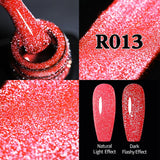 Popxstar 7.5ml Purple Reflective Cat Magnetic Gel Polish Semi Permanent Soak Off UV Led Gel Varnish Spring Nail Art Manicures