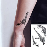 Popxstar teenagers over knee tattoo men small men's tattoos Waterproof Temporary Tattoo Stickers Tribal Totem Fake Tatto Flash Tatoo Body art Back Leg Arm belly big size for Women Men girl