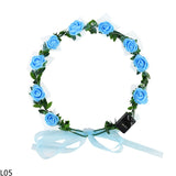 Popxstar 1pc Glowing Garland Hairband LED Light Up Crown Wreath Women Girl Adjustable Birthday Wedding Festival Party Luminous Decoration