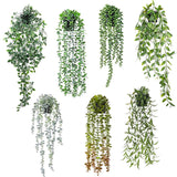 Popxstar Artificial Ivy Leaf Garland Plants Leaves Vine Fake Foliage Flowers DIY For Home Wedding Party Bathroom Garden Decorations
