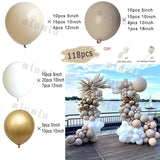 Popxstar Lemon Yellow Balloon Garland Arch Kit Sand White Boho Girl Wedding Birthday Party Latex Balloons Baby Shower Decoration Supplies