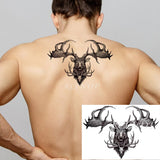 Popxstar teenagers over knee tattoo men small men's tattoos Waterproof Temporary Tattoo Stickers Tribal Totem Fake Tatto Flash Tatoo Body art Back Leg Arm belly big size for Women Men girl