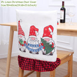 Popxstar New Year Latest Santa Claus Gnome Dolls Table Runner Natal Noel Deco Christmas Decorations for Home Xmas Navidad Gifts