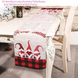 Popxstar New Year Latest Santa Claus Gnome Dolls Table Runner Natal Noel Deco Christmas Decorations for Home Xmas Navidad Gifts