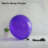 Popxstar 7Ft-23Ft Matte Red Yellow Green Rainbow Color Balloons Garland Arch Kit Kid Birthday Party Baby Shower Decoration Purple Ballon