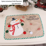 Popxstar New Year Latest Santa Claus Gnome Dolls Table Runner Natal Noel Deco Christmas Decorations for Home Xmas Navidad Gifts