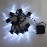 Popxstar LED Solar String Lights Bulbs Outdoor Christmas Decoration IP65 Waterproof Fairy Lights For Garden Patio Camping Party Wedding