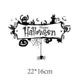 Popxstar Halloween Demon Eyes Patch Clothing Thermoadhesive Patches on Clothes Pumpkin Bat Iron-on Transfers Punk Stickers for T-shirts