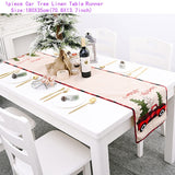 Popxstar New Year Latest Santa Claus Gnome Dolls Table Runner Natal Noel Deco Christmas Decorations for Home Xmas Navidad Gifts