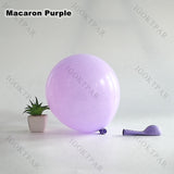 Popxstar Macaron Purple Balloons Garland Chain Wedding Birthday Decoration Pearl White Macaron Lilac Ballon Arch DIY Baby Shower Decor