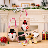Popxstar Santa Claus Christmas Tree Gift Bags Merry Christmas Candy Gift Bag Christmas Decorations for Home Navidad New Year