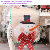 Popxstar New Year Latest Santa Claus Gnome Dolls Table Runner Natal Noel Deco Christmas Decorations for Home Xmas Navidad Gifts