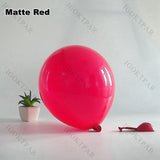 Popxstar 7Ft-23Ft Matte Red Yellow Green Rainbow Color Balloons Garland Arch Kit Kid Birthday Party Baby Shower Decoration Purple Ballon
