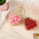 Popxstar 6pcs Valentines Day Gift for Girlfriend Bridesmaid Gifts Flower Soap Wedding Gifts for Guests Gift To A Girl Party Favors
