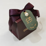 Popxstar Small Boxes Gifts Merci Gift Box Party Baby Shower Birthday Paper Chocolate Pink Boxes for Packaging Wedding Favors for Guests
