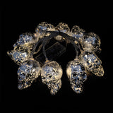 Popxstar 150cm 10LED Halloween LED String Lights Portable Pumpkin Ghost Skeletons Lights for Home Bar Halloween Party Decor Supplies