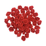 Popxstar 200/100/50Pcs 3.5cm Grey Foam Rose Head Artificial Flower Bear Rose For Wedding Home Decor DIY Valentine's Day Gift Party Wreath