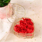 Popxstar 6pcs Valentines Day Gift for Girlfriend Bridesmaid Gifts Flower Soap Wedding Gifts for Guests Gift To A Girl Party Favors