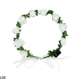 Popxstar 1pc Glowing Garland Hairband LED Light Up Crown Wreath Women Girl Adjustable Birthday Wedding Festival Party Luminous Decoration