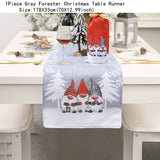 Popxstar New Year Latest Santa Claus Gnome Dolls Table Runner Natal Noel Deco Christmas Decorations for Home Xmas Navidad Gifts