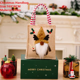 Popxstar Santa Claus Christmas Tree Gift Bags Merry Christmas Candy Gift Bag Christmas Decorations for Home Navidad New Year