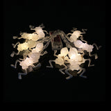 Popxstar 150cm 10LED Halloween LED String Lights Portable Pumpkin Ghost Skeletons Lights for Home Bar Halloween Party Decor Supplies