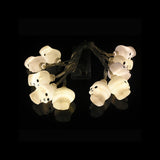 Popxstar 150cm 10LED Halloween LED String Lights Portable Pumpkin Ghost Skeletons Lights for Home Bar Halloween Party Decor Supplies