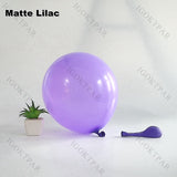 Popxstar Macaron Purple Balloons Garland Chain Wedding Birthday Decoration Pearl White Macaron Lilac Ballon Arch DIY Baby Shower Decor