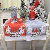 Popxstar New Year Latest Santa Claus Gnome Dolls Table Runner Natal Noel Deco Christmas Decorations for Home Xmas Navidad Gifts