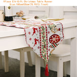 Popxstar New Year Latest Santa Claus Gnome Dolls Table Runner Natal Noel Deco Christmas Decorations for Home Xmas Navidad Gifts