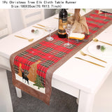 Popxstar New Year Latest Santa Claus Gnome Dolls Table Runner Natal Noel Deco Christmas Decorations for Home Xmas Navidad Gifts