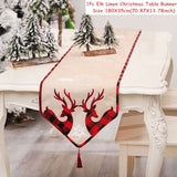Popxstar New Year Latest Santa Claus Gnome Dolls Table Runner Natal Noel Deco Christmas Decorations for Home Xmas Navidad Gifts