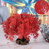 Popxstar 3D Pop UP Happy Birthday Greeting Cards Invitation Card Happy Mother's Father's Day Love Mom Dad Rose Flower Thank You Gift Card