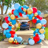 Popxstar Balloons Garland Wedding Macaron Blue Red Balloon Birthday Decoration Party Balloons Baby Shower Decor Ballon Baloon Accessories