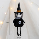 Popxstar 1pcs Halloween Hanging Ghost Decorations Pumpkin Ghost Straw Windsock Pendant for Outdoor Indoor Bar Party Background Decoration