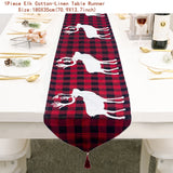 Popxstar New Year Latest Santa Claus Gnome Dolls Table Runner Natal Noel Deco Christmas Decorations for Home Xmas Navidad Gifts