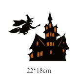 Popxstar Halloween Demon Eyes Patch Clothing Thermoadhesive Patches on Clothes Pumpkin Bat Iron-on Transfers Punk Stickers for T-shirts