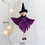 Popxstar 1pcs Halloween Hanging Ghost Decorations Pumpkin Ghost Straw Windsock Pendant for Outdoor Indoor Bar Party Background Decoration