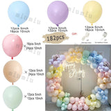 Popxstar Sand White Wedding Decor Balloon Garland Arch Kit Happy Birthday Party Metal Gold Silver Latex Baby Shower Decoration Balloons