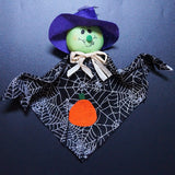 Popxstar 1pcs Halloween Hanging Ghost Decorations Pumpkin Ghost Straw Windsock Pendant for Outdoor Indoor Bar Party Background Decoration