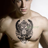 Popxstar teenagers over knee tattoo men small men's tattoos Waterproof Temporary Tattoo Stickers Tribal Totem Fake Tatto Flash Tatoo Body art Back Leg Arm belly big size for Women Men girl