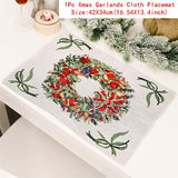 Popxstar New Year Latest Santa Claus Gnome Dolls Table Runner Natal Noel Deco Christmas Decorations for Home Xmas Navidad Gifts