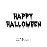 Popxstar Halloween Demon Eyes Patch Clothing Thermoadhesive Patches on Clothes Pumpkin Bat Iron-on Transfers Punk Stickers for T-shirts