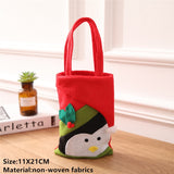 Popxstar Santa Claus Christmas Tree Gift Bags Merry Christmas Candy Gift Bag Christmas Decorations for Home Navidad New Year