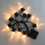Popxstar LED Solar String Lights Bulbs Outdoor Christmas Decoration IP65 Waterproof Fairy Lights For Garden Patio Camping Party Wedding