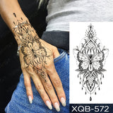 Popxstar Waterproof Temporary Tattoo Sticker I Love You Flash Tattoos Lip Print Butterfly Flowers Body Art Arm Fake Sleeve Tatoo Women