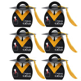 Popxstar 6/12pcs Doctor Hat Cap Candy Box Graduation Gift Packaging Boxes for Congratulations Congrats Grad Party Favors Decorations