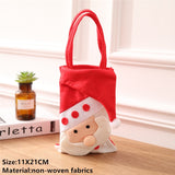 Popxstar Santa Claus Christmas Tree Gift Bags Merry Christmas Candy Gift Bag Christmas Decorations for Home Navidad New Year