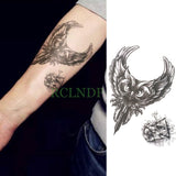 Popxstar teenagers over knee tattoo men small men's tattoos Waterproof Temporary Tattoo Stickers Tribal Totem Fake Tatto Flash Tatoo Body art Back Leg Arm belly big size for Women Men girl